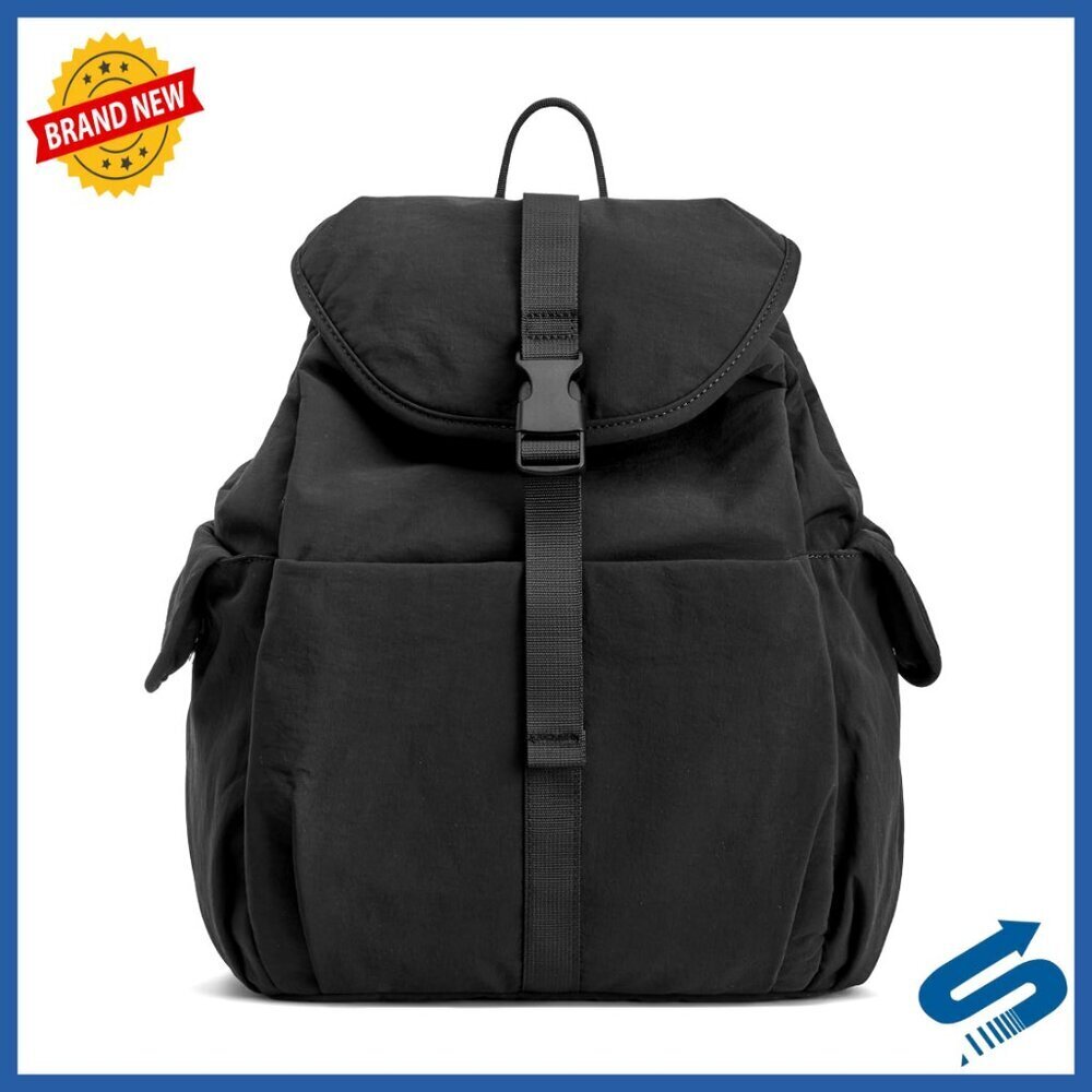 Mini Drawstring Backpack Nylon Daypack Casual Travel Hiking Lightweight